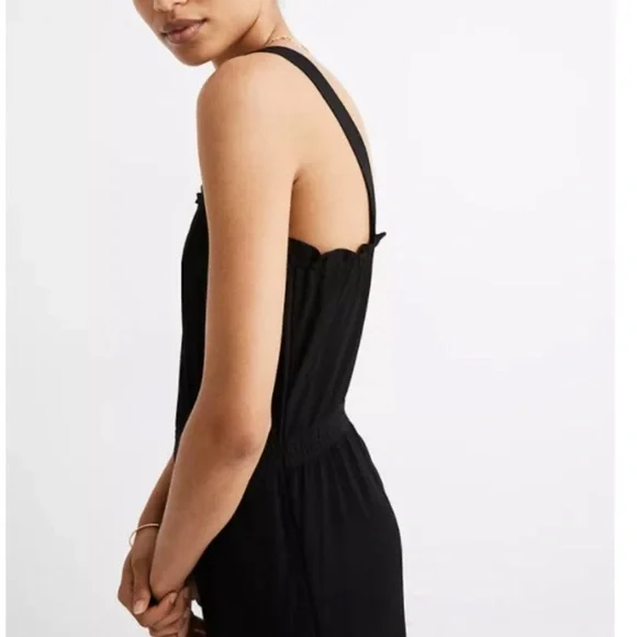 Madewell Smocked Tank Jumpsuit - Picture 2 of 11